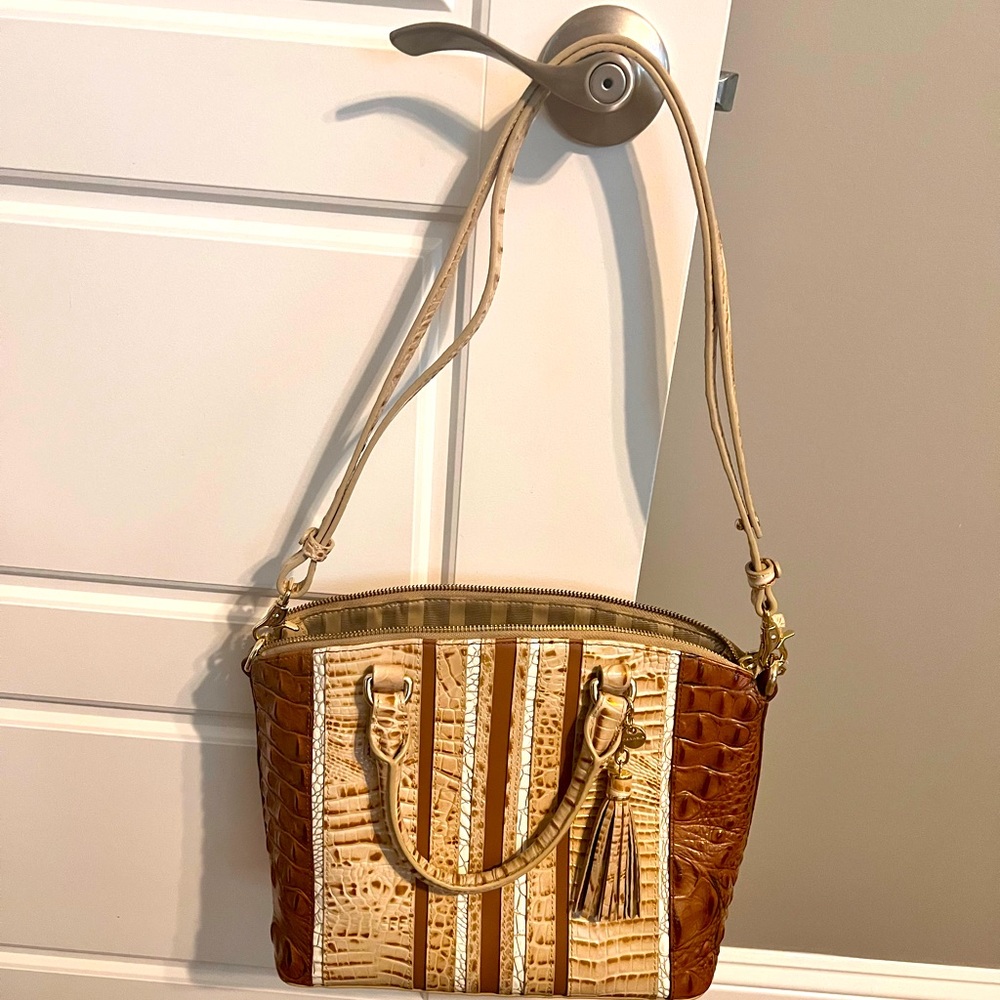 Brahmin purse all leather $125